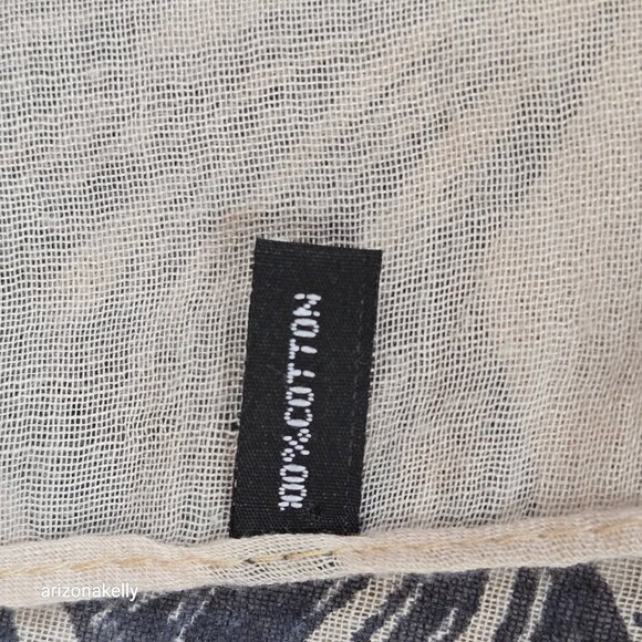 Cotton Scarf Angel Wings Bird Feathers - Picture 7 of 8